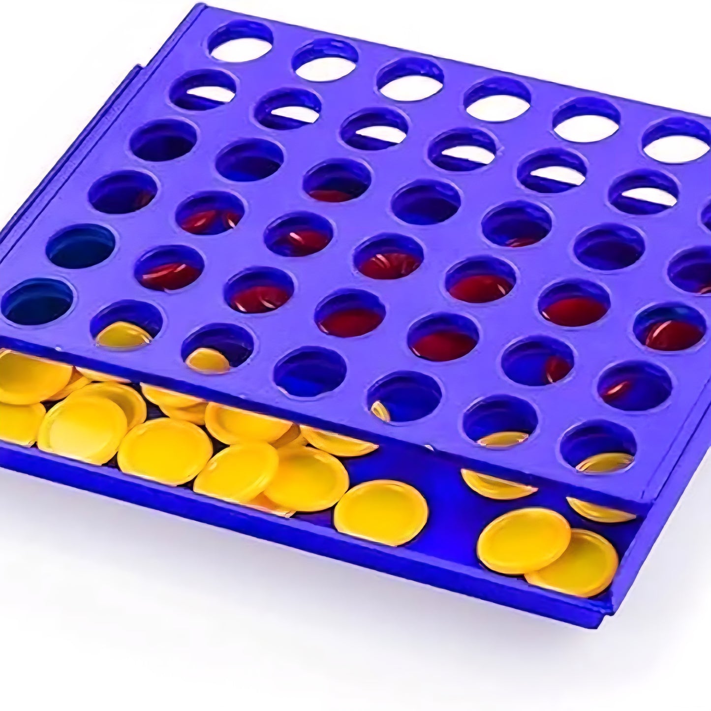 Original Plot 4 Big Board Game Family Game Strategy Game for 2 Players Ages 5 & Up