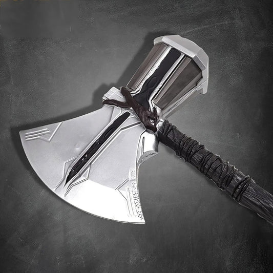 Axe Storm Breaker PU Foam Thor Power Axe Boys Role Play Accessories Thor Battle Axes Avengers Infinity War Kratos Axe Interactive Parent-Child Gifts