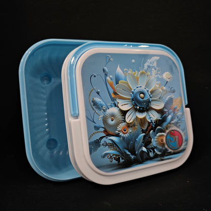 Floral Design plastic storage container perfect for Return gifting purpose