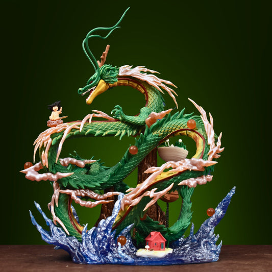The Eternal Dragon Shenron With Son Goku Action Figure Dragon BallZ