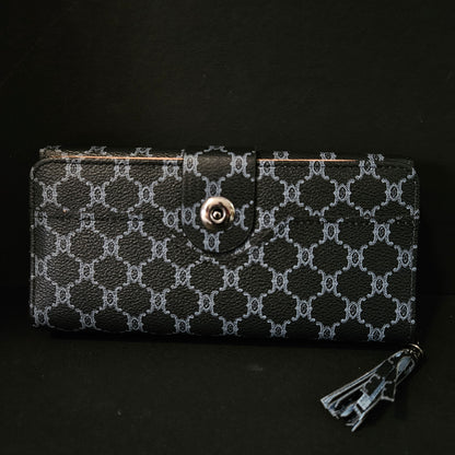 Leather Thin Slim Wallets for Women with Zipper