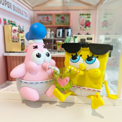 Sponge Bob squarepants 3pcs set Action Figures for kids above 4 years