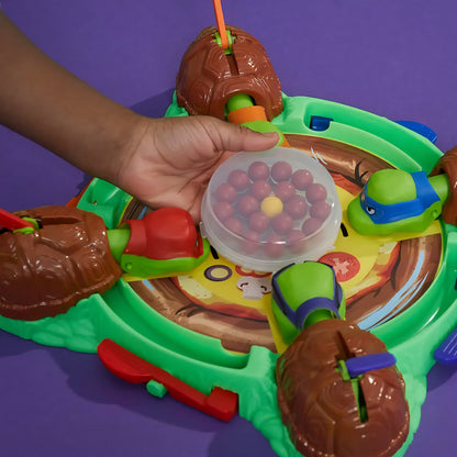 Hungry Hungry Hippos: Teenage Mutant Ninja Turtles Edition Game | From 4 years | From 2 to 4 players Children's board games | Preschool gifts
