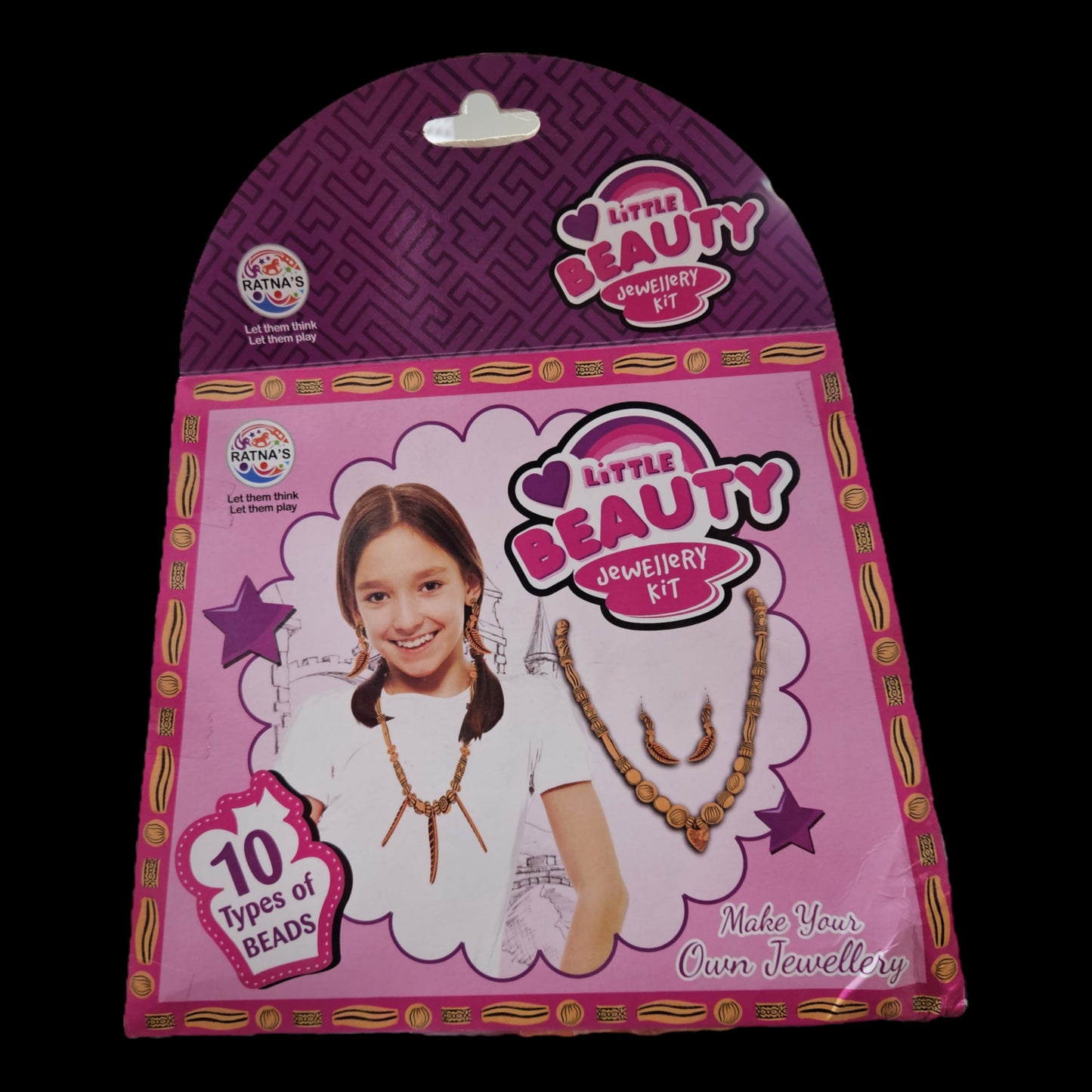 Ratna's little Beauty jewellery kit with 10 types of Beads