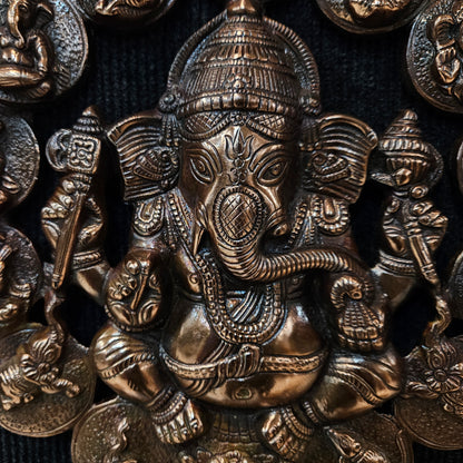 Wall Hanging Ganesha for Home Entrance Door Ganpati Wall Hanging for House Main Door