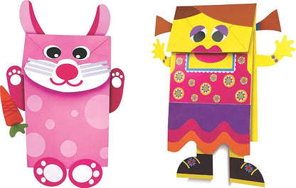 My Paper Bag Puppets -Craft Your own Puppet and Stories for Kids Above 5 Years of Age Both Boys and Girls