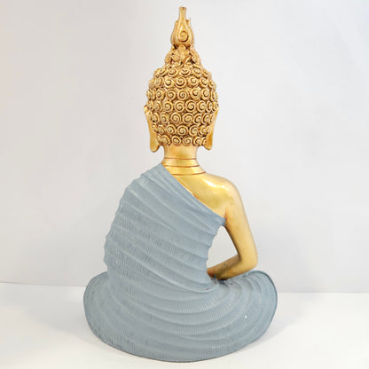 Sitting Buddha Idol Statue for Home Decorations Items Showpiece, Best Indian Gifts