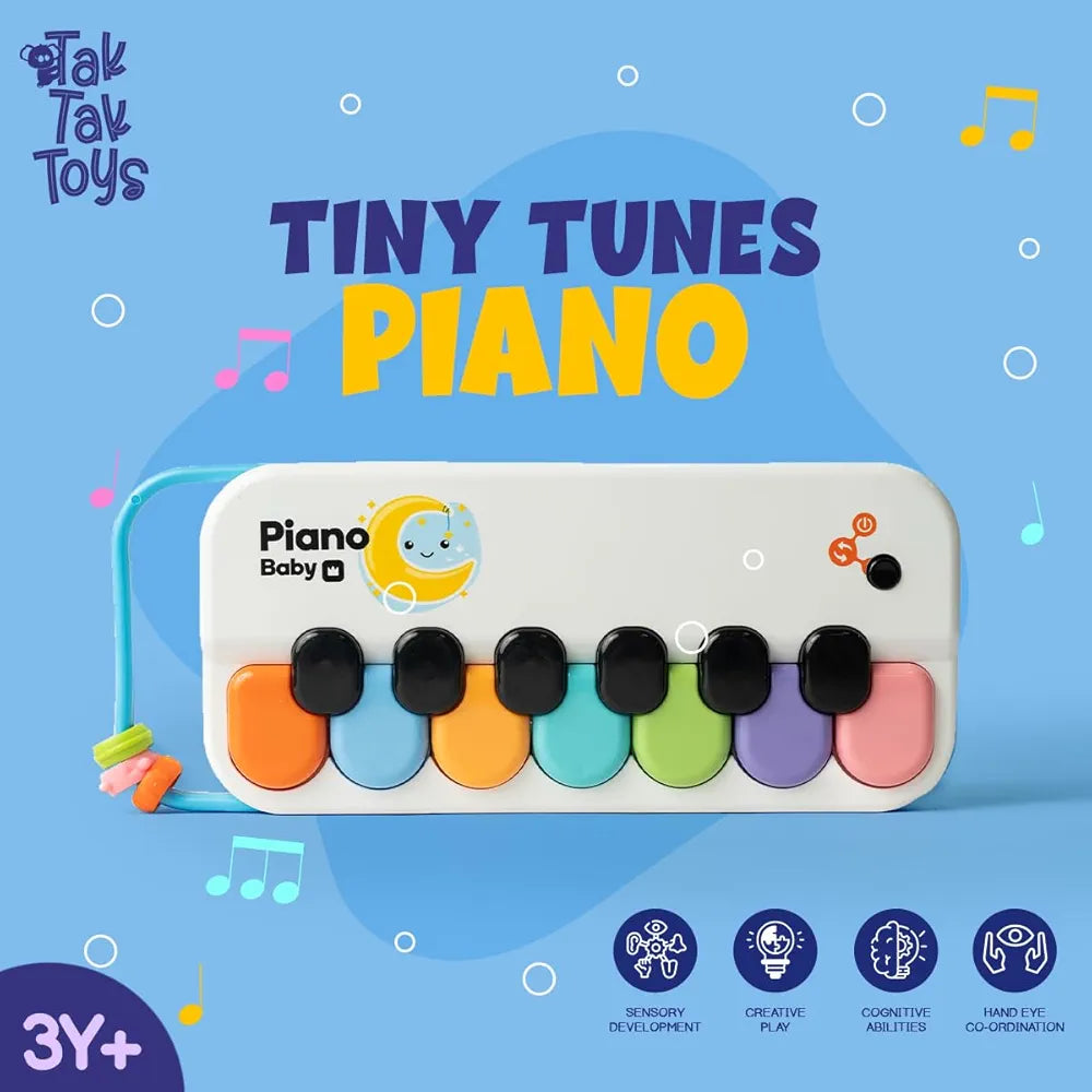 Small Piano Toy for Kids | Musical Toy for Hand-Eye Coordination and Creative Development for 1+ Years