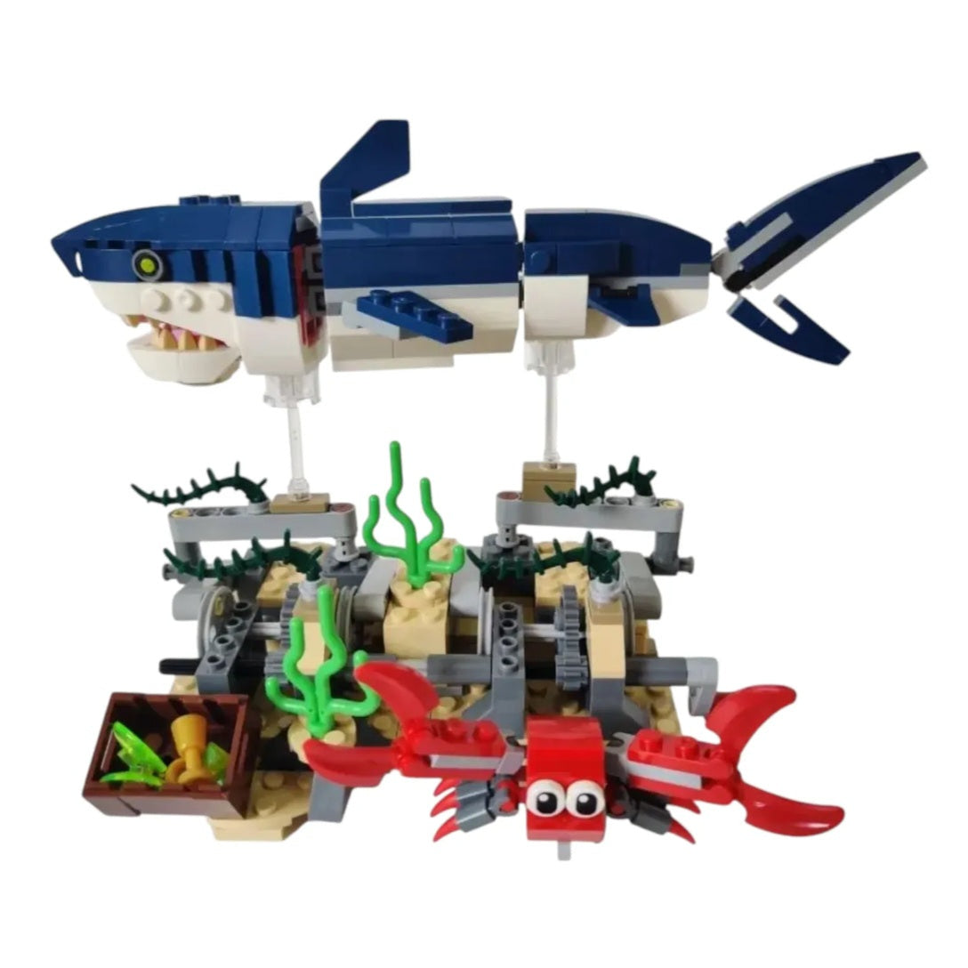 Undersea Creature Multificence 3model 388+pcs kit set for kids above 6years old
