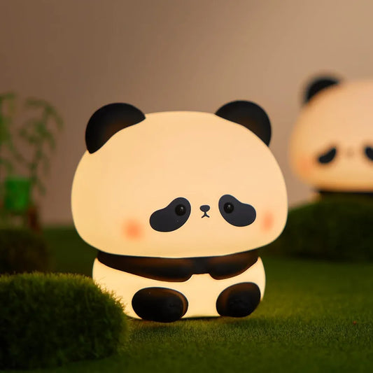 Panda Night silicon lamp Light for Kids,Nursery Silicone Night Light. Changing Lamp,Room Decor, Gifts for Toddler Children Teenage Girls Valentine's Day .