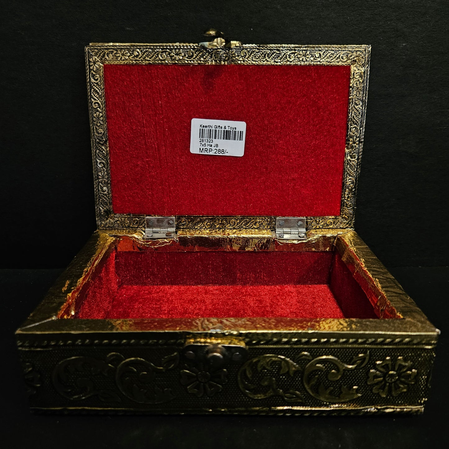 Handmade Wooden Jewellery Box Oxidised wooden Box for Marriage, Anniversary, Engagement, gift & return gift