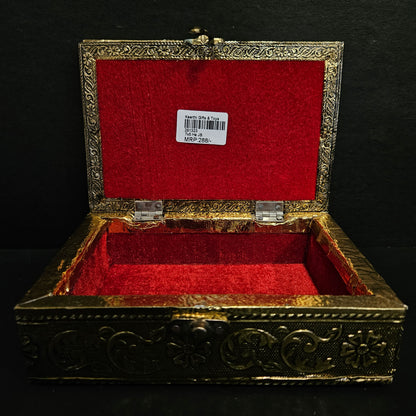 Handmade Wooden Jewellery Box Oxidised wooden Box for Marriage, Anniversary, Engagement, gift & return gift