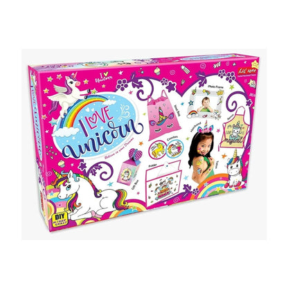 I Love Unicorn Big Surprise Theme DIY Art and Hobby Craft Kit for Girls 6+ Age,Set