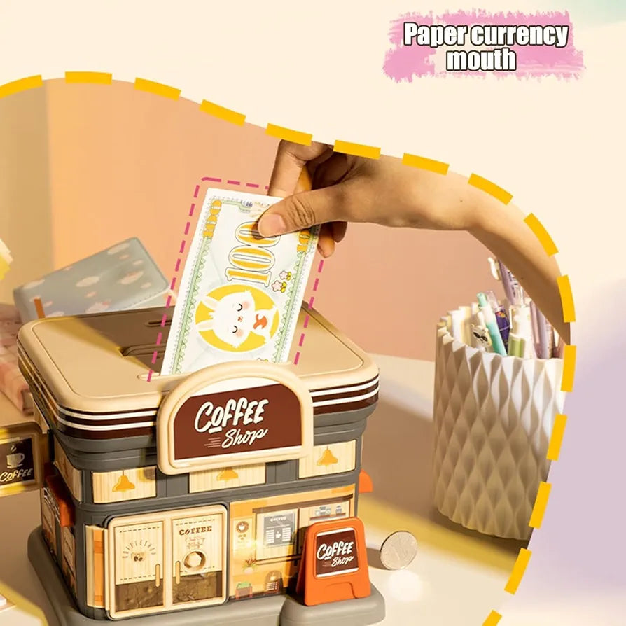 Premium Quality Atm Money bank with safe locker for Kids