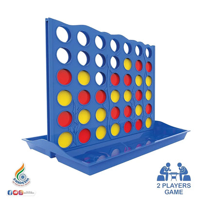 Original Plot 4 Big Board Game Family Game Strategy Game for 2 Players Ages 5 & Up
