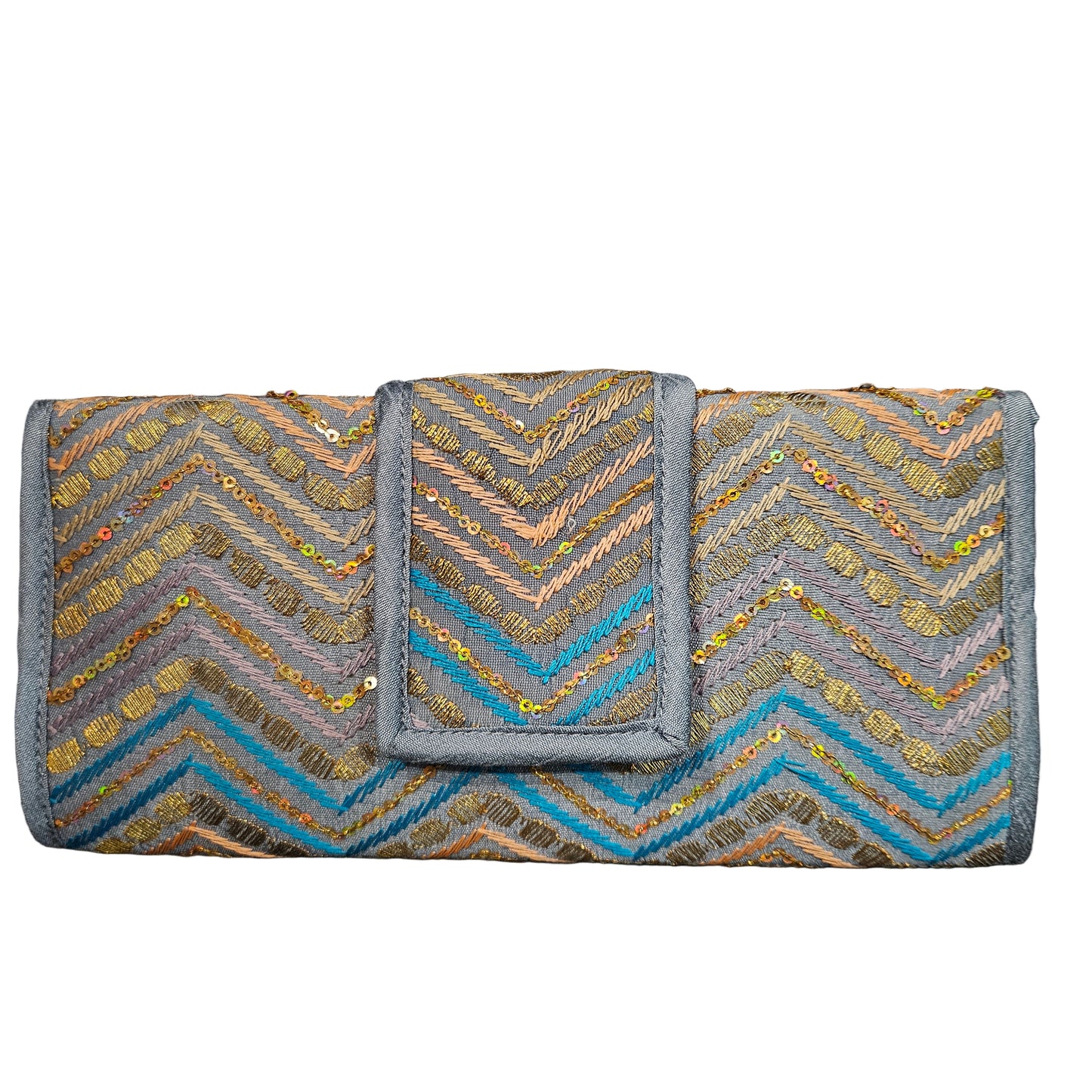 Trendy Embroidery Designer jewellery bags for women