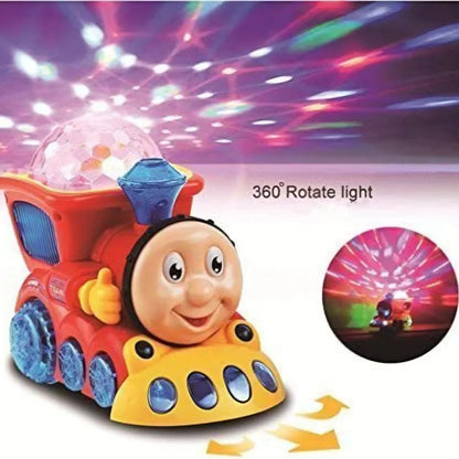 Kids Engine Toy Train with 4D Light Musical and Sound for Kids Light Train
