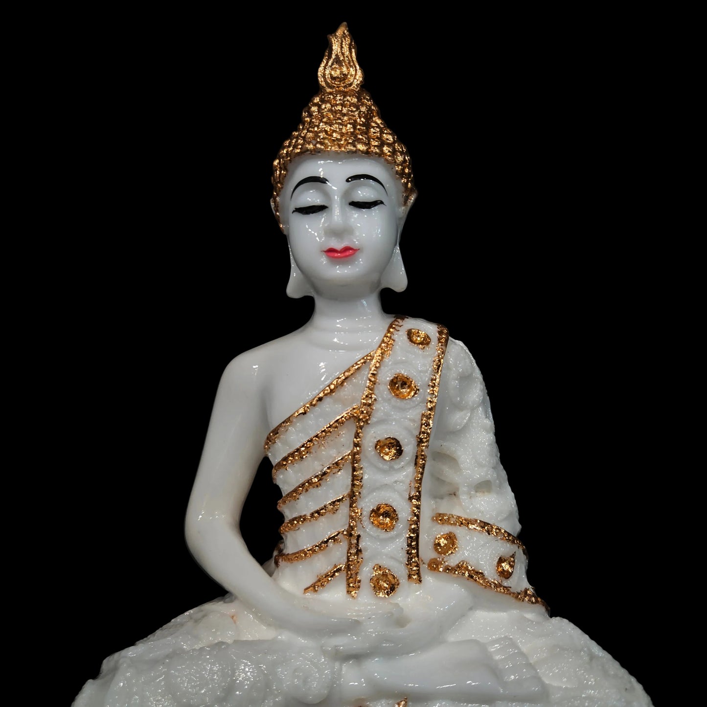 Handicrafts Meditating Buddha Polyresine statue Showpiece Figurine