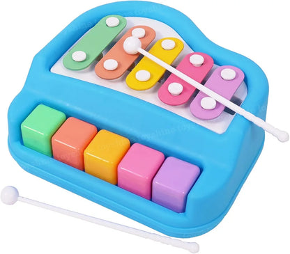Beautiful melody xylophone ME. Music learning tool, hand-eye coordination development, memory training.