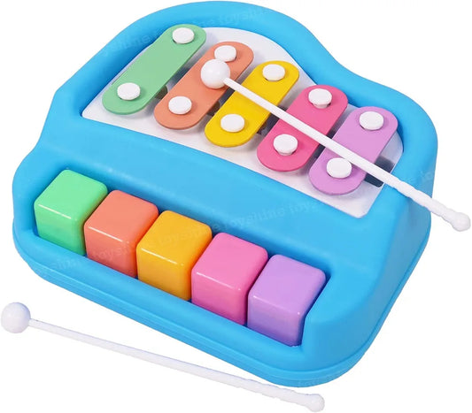 Beautiful melody xylophone ME. Music learning tool, hand-eye coordination development, memory training.