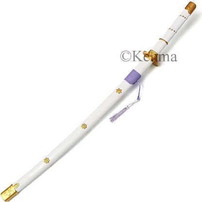 One Piece Oden AME no Habakiri Kozuki Oden Wooden Blade Katana for Cosplay Wooden Katana Anime Accessory Toy Collectible
