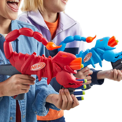 Nerf Wild Venompack, Includes 2 Easy Play Nerf Blasters, Scorpion Designs, 20 Nerf Elite Darts, Snake Toys, Ages 6 years above
