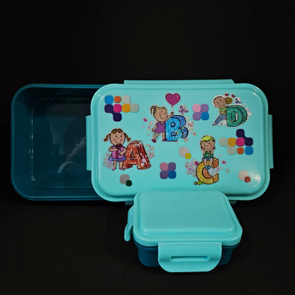 Bright Eat lunch Box with approx 1000ml & 200ml Capable 2 Boxes Perfect for kids return gifts