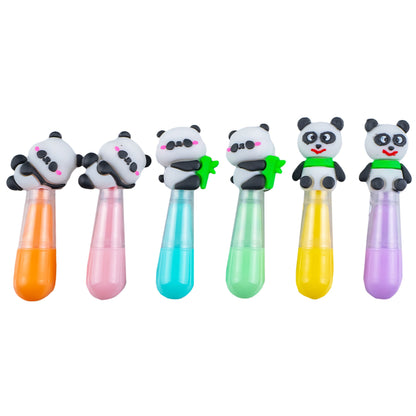 Panda 6pcs highlighter set