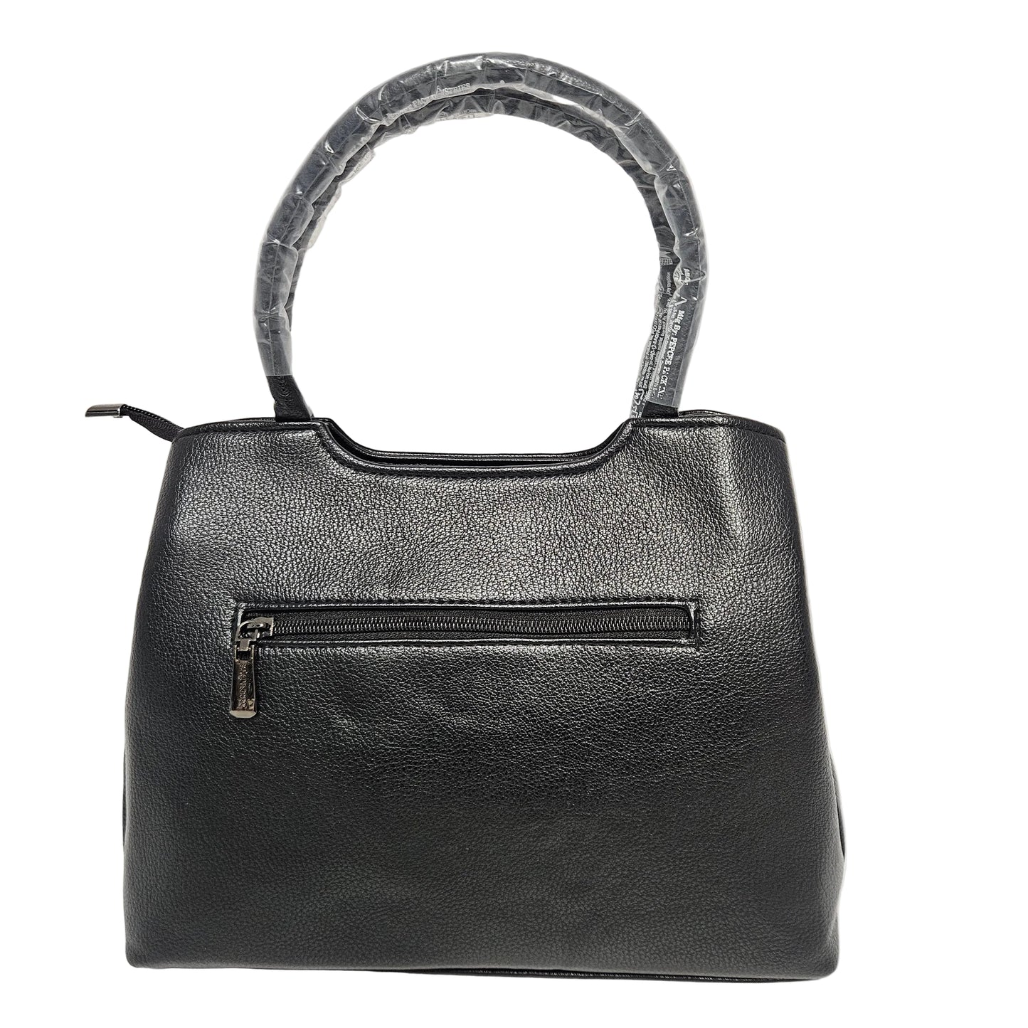 Women’s Premium PU Leather Shoulder Handbag  Tote Bag with Strong Lock, Back Zipper Everyday Office, Travel & Casual Use