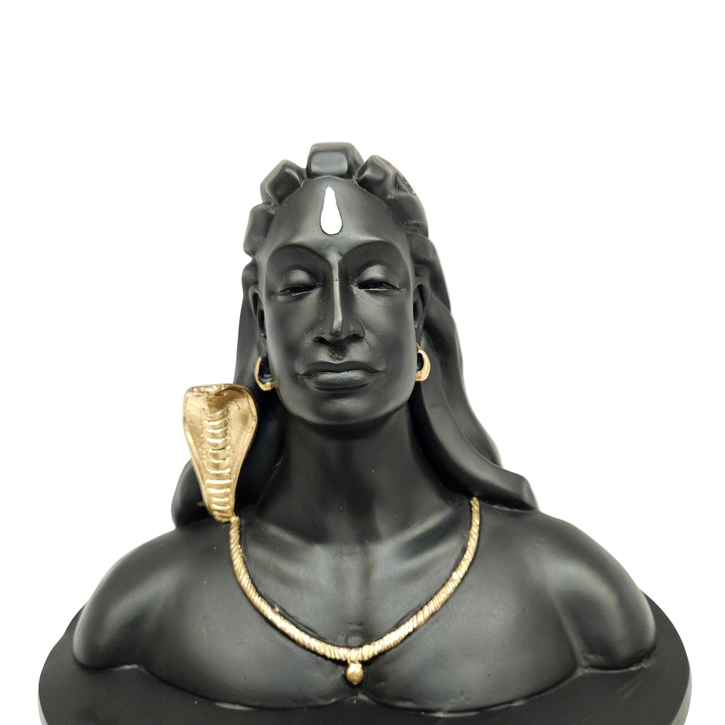 Adiyogi Shiva Statue for Car Pooja & Gift, Mahadev Murti, Idol, Lord Adiyogi Shankara for Home & Office Decor