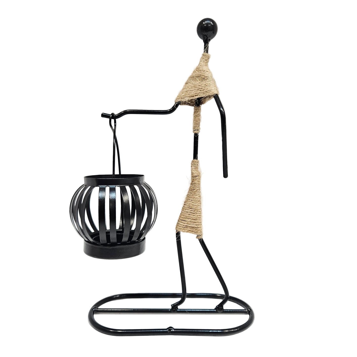 Retro Style Candlestick Figurine Iron Candle Holder for Home & Garden | Home Decor | Candle Holders & Accessories|1 Piece Metal Candle Holder
