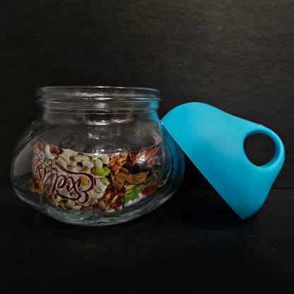 Belcasa jar with Lid for dry fruits Storage purpose for Return gifts
