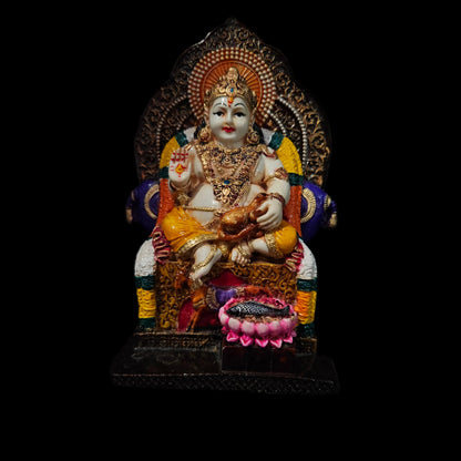 Kuber Ji Murti-Kuber Idol for Home Temple-Showpieces for Temple & Décor