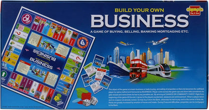 Olympia Build Your Own Business Board Game Of Buying, Selling, Renting, Trading & Mortgaging With Laminated Pvc Board For Kids, Family & Friends, Fun & Entertainment Play