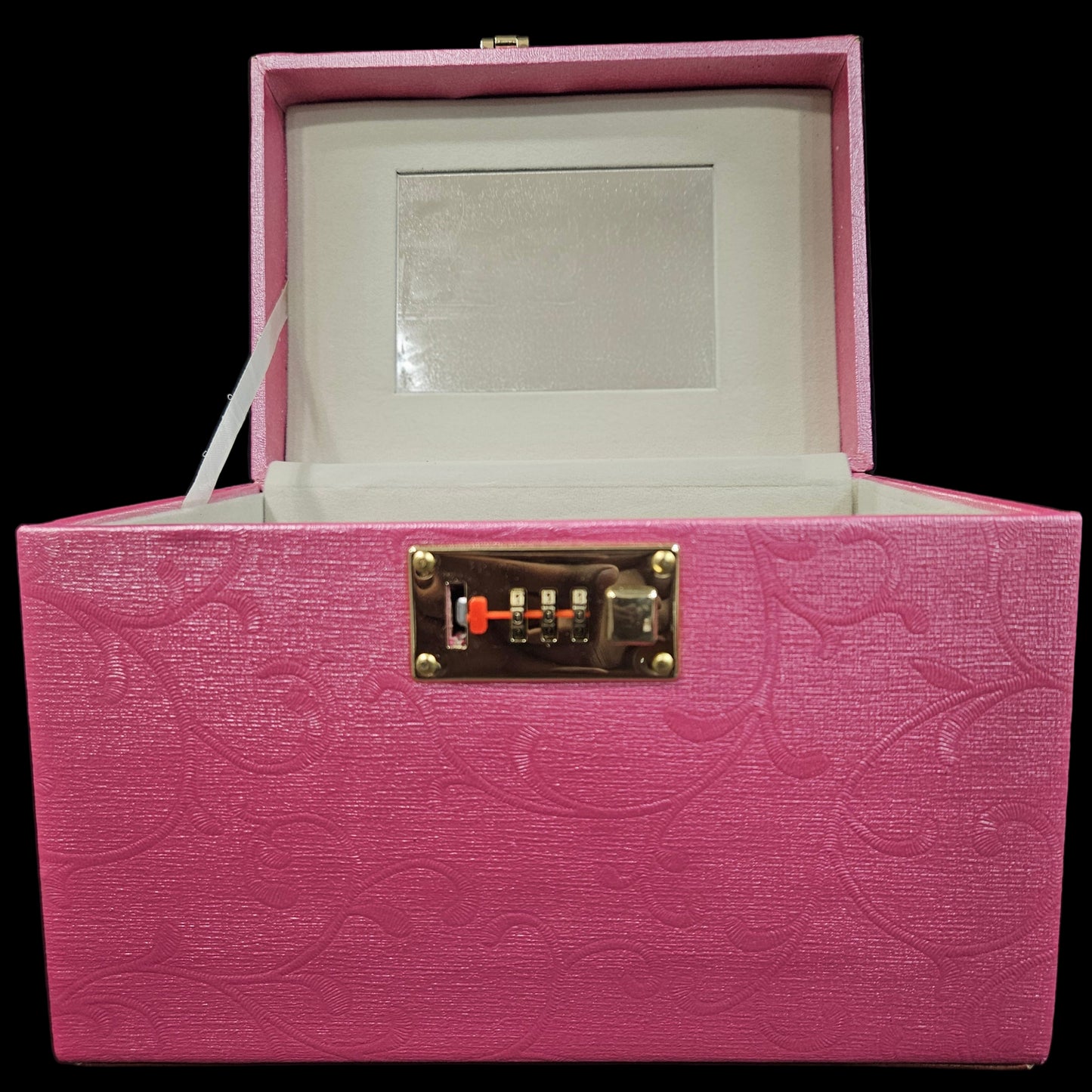 Jewellery Box For Women,Portable Travel Jewellery Organiser Box Small Jewellery Box Organiser For Ring,Earrings & Bracelet with number locking