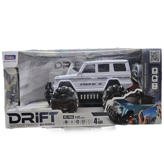 Drift Off-Road vehicle with 4x4 Big Wheels 1:12 Scale remote Control car for kids above 4years