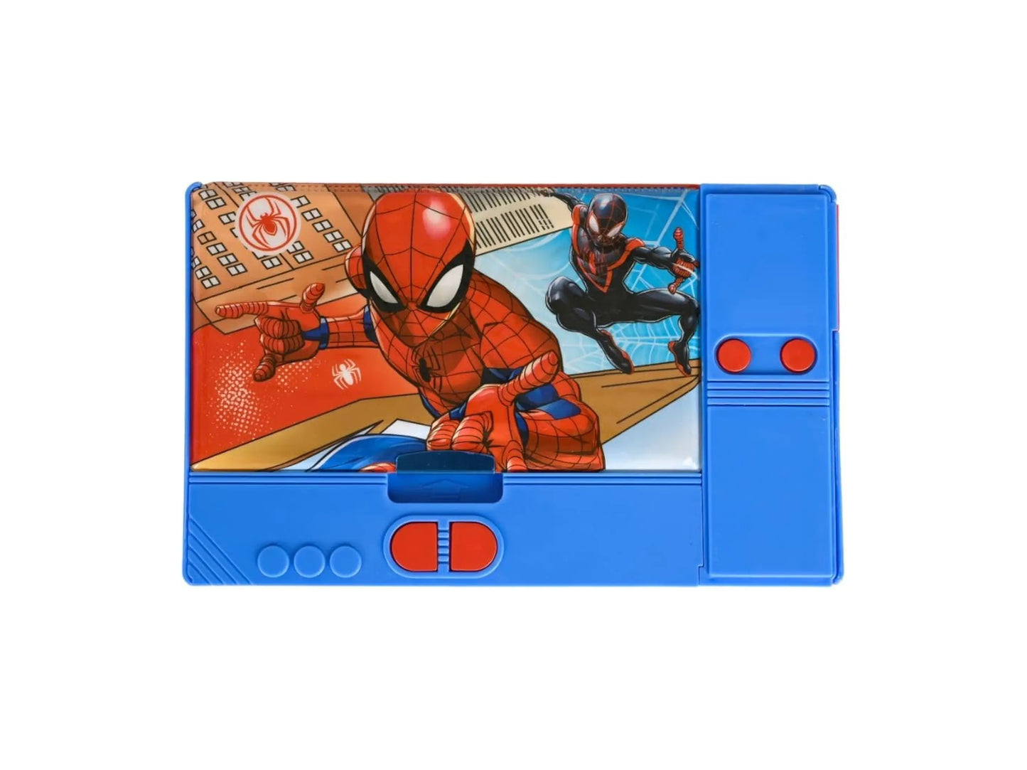 Cartoon Characters themed Jumbo Pencil Box Multifunction Double Sided Geometry Box for Birthday Geometry Box