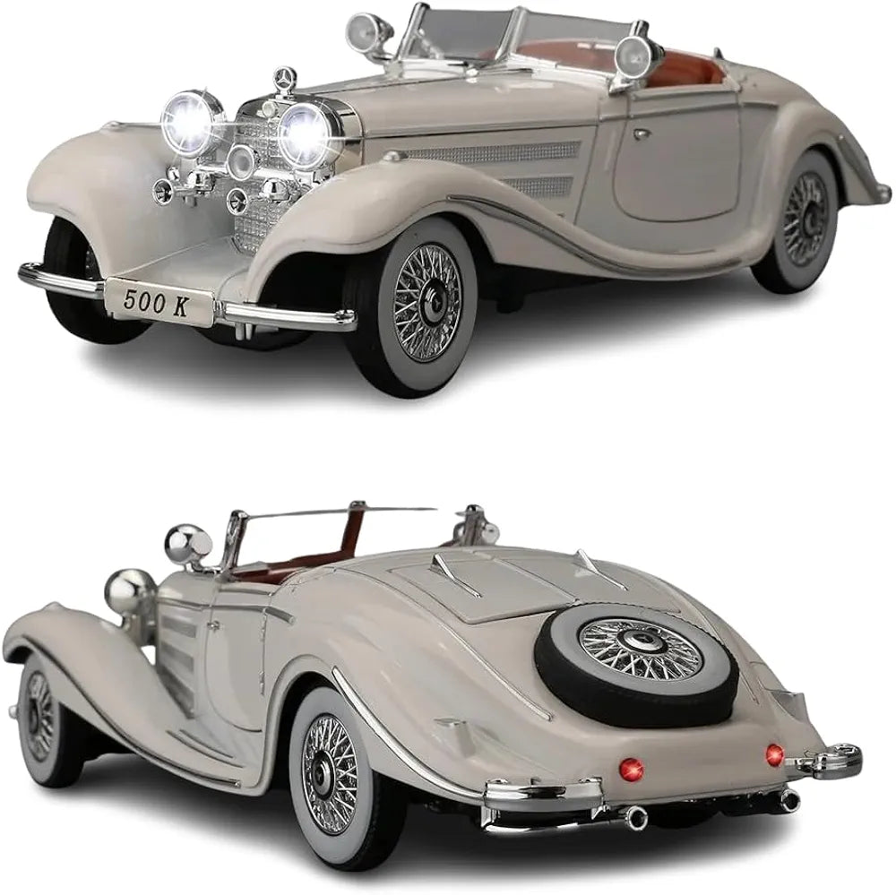 Metal Diecast Car Lights & Sound, Collectible Supercar for Kids and Adults