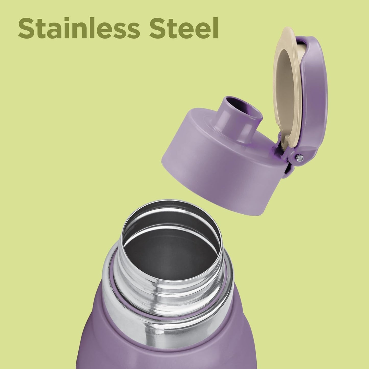 Milton steel Thermoware Steel Sublime 600 Stainless Steel Bottle