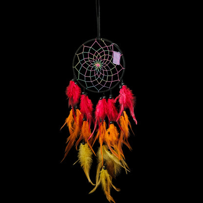 Feather Dream Catchers Wall Decor Handmade Wall Hanging Ornament for Bedroom Living Room Home Decor