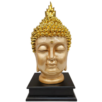 Gautam Buddha Head Idol Face Statue Decorative Feng Shui Buddha Face Vastu Buddha Face for Home & Office Decor
