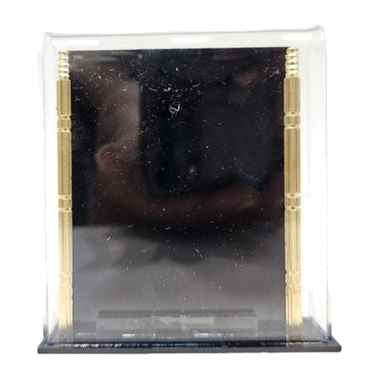 Ganesh Murti Glass Box Stand Lord Ganapati Ganesha Decorative Showpiece for Car Dashboard