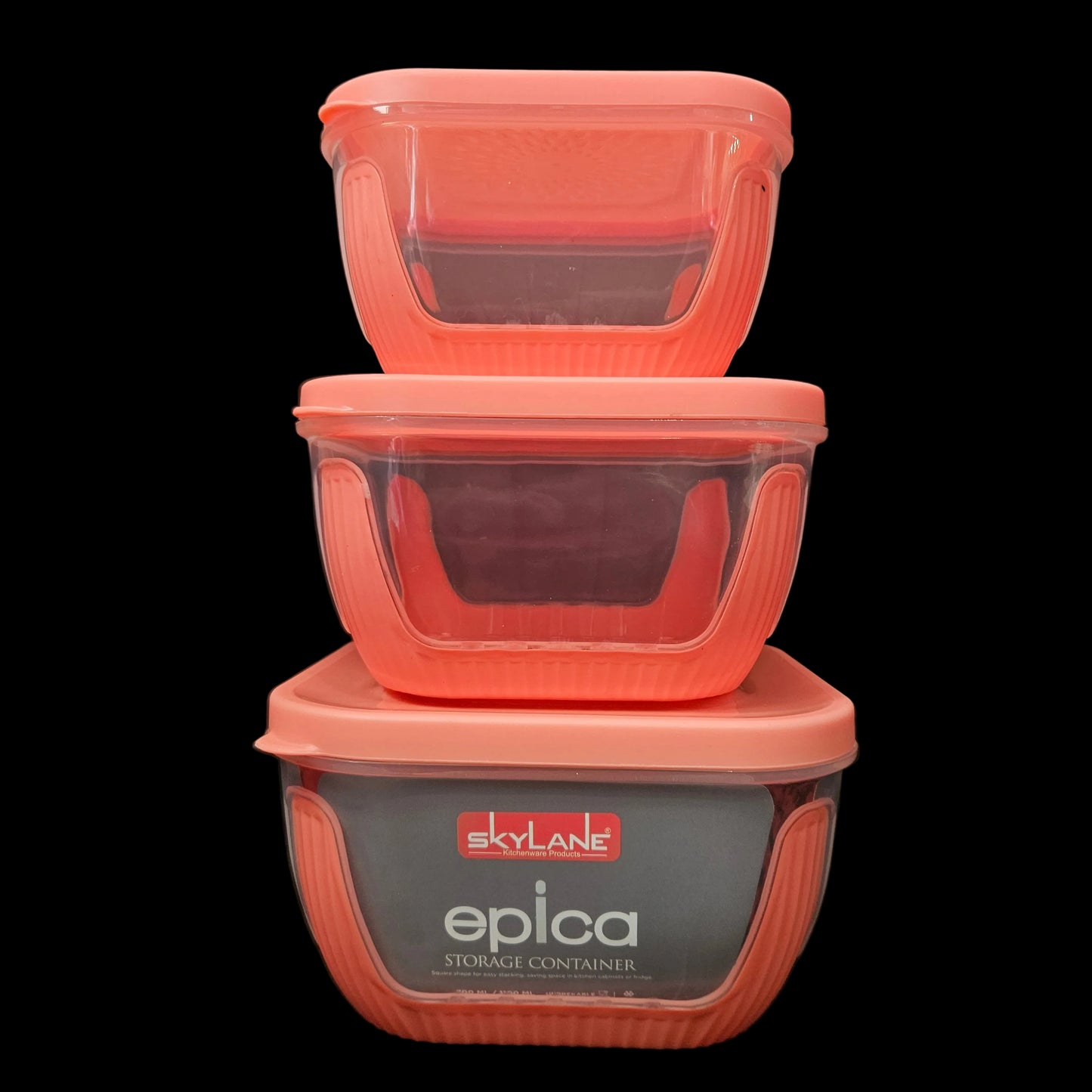 SkyLane KitchenWare Epica Storage Container 3pcs set perfect for Return gifting