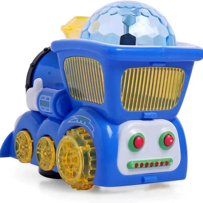 Kids Engine Toy Train with 4D Light Musical and Sound for Kids Light Train