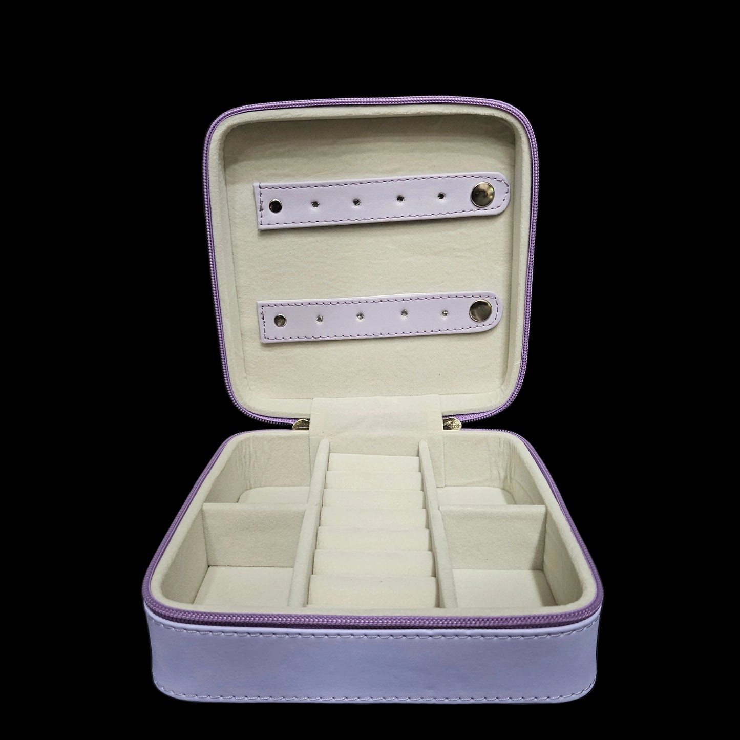 Leather Small Jewellery Box, Travel Portable Jewellery Case for Ring, Pendant, Earring, Necklace, Bracelet Organizer Storage Holder Boxes
