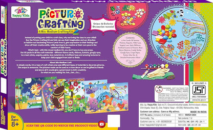 Picture Crafting a mix medium Crafting kit for 8 years above age group