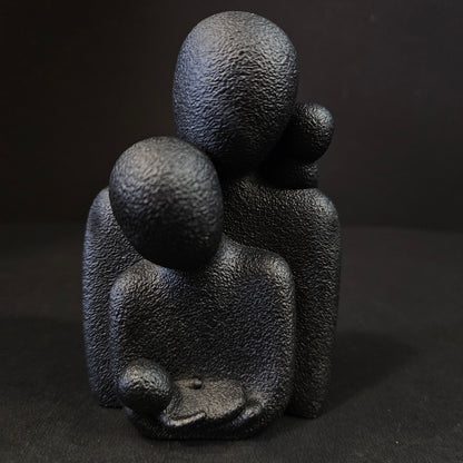 Happy 4members family Showpiece Figurine for couples gifting,Anniversary gifting