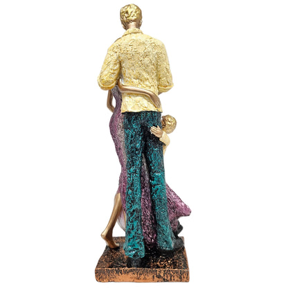 Small family Statue Showpiece Figurine for gifting & home Decor of Eternal Bonding & Affection Living Room