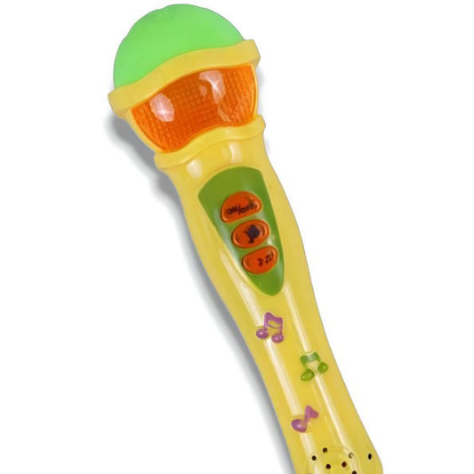 Musical Microphone Toy for Kids - Singing Mic with Lights & Sounds