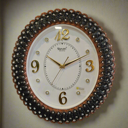 Analog stones designer Wall Clock for Bedroom, Hall, Drawing Room and Home